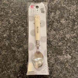 Daiso “meow” tea spoon